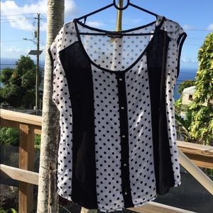 Polka Dot Dress Shirt